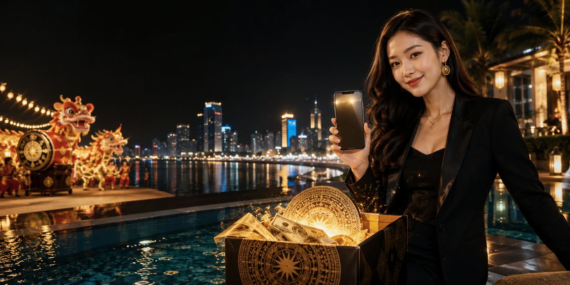 Người dùng trải nghiệm ứng dụng casino tại lễ hội Đà Nẵng