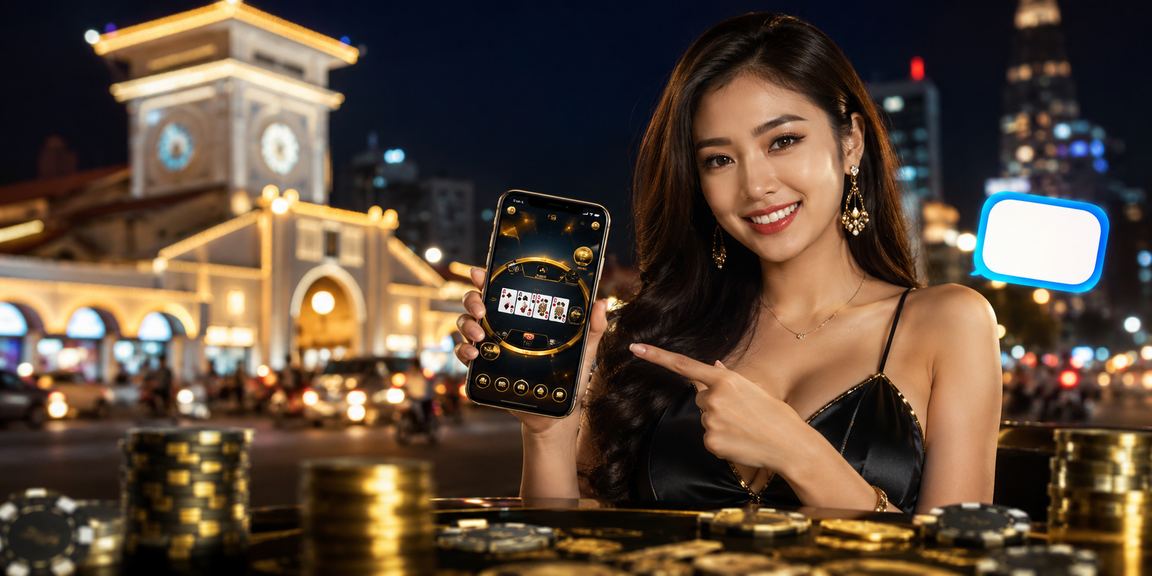 Người chơi tại TP. Hồ Chí Minh tham gia trò chơi bài trực tuyến trên thiết bị di động